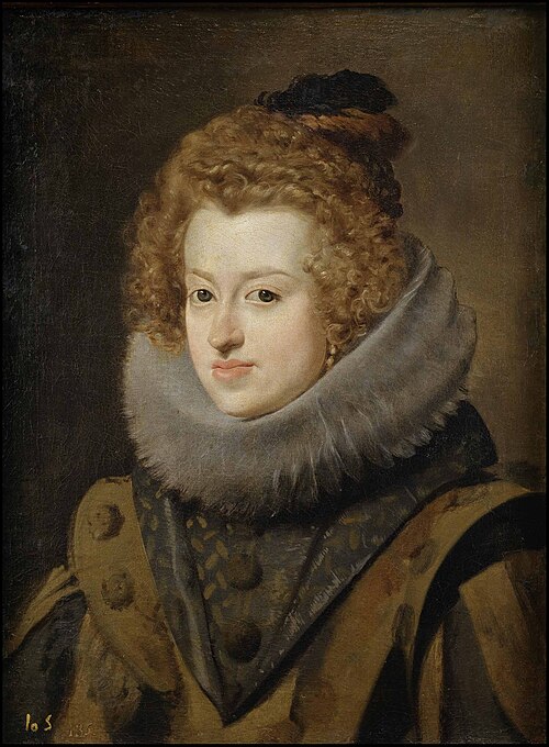 Portrait of Maria Anna of Spain, Queen of Hungary (1606-1646)