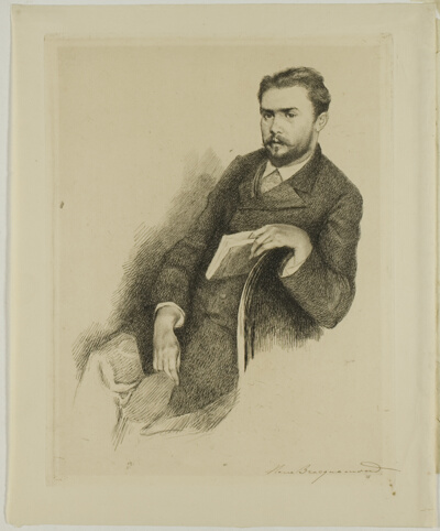 Portrait of the Critic Gustave Geffroy