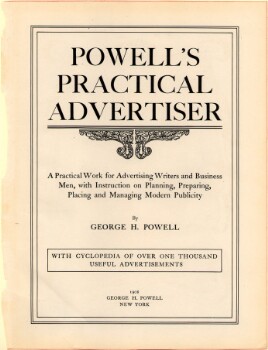 Powell's Practical Advertiser