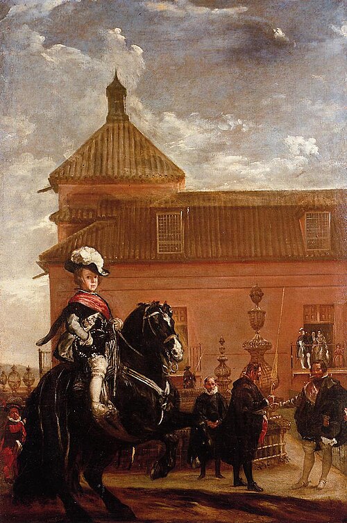Prince Baltasar Carlos in the Riding School