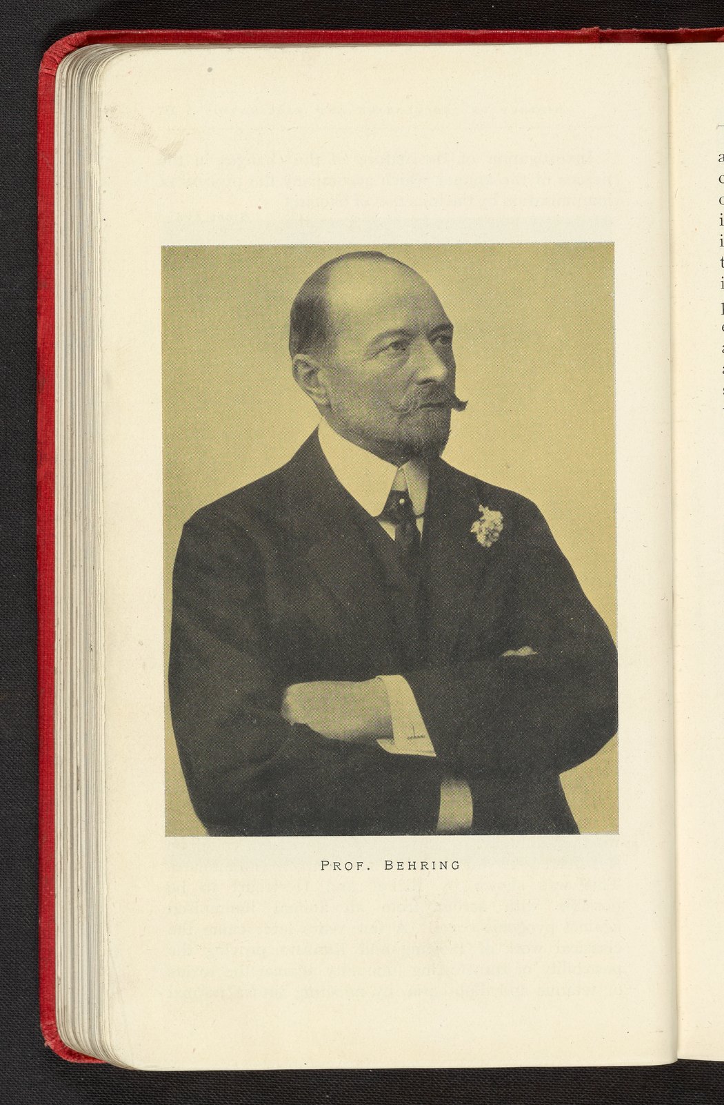 Professor [Emil von] Behring