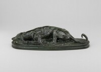 Reclining Greyhound