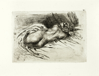 Reclining Nude, Back View