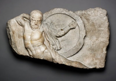 Relief of a Falling Warrior