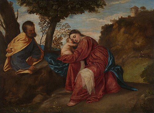 Rest on the Flight into Egypt