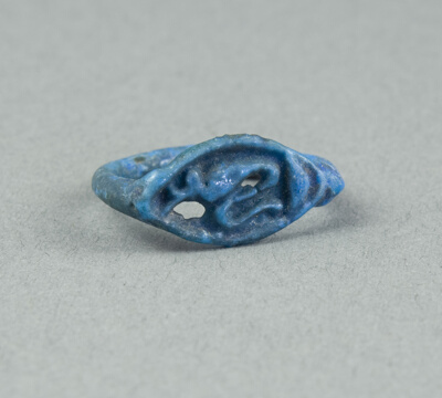 Ring: Figure of Serpent Uto (?) Wearing Crown of Lower Egypt