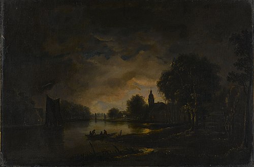 River view by night