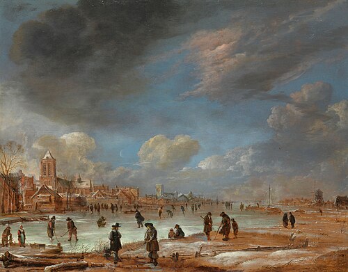 River view in the winter