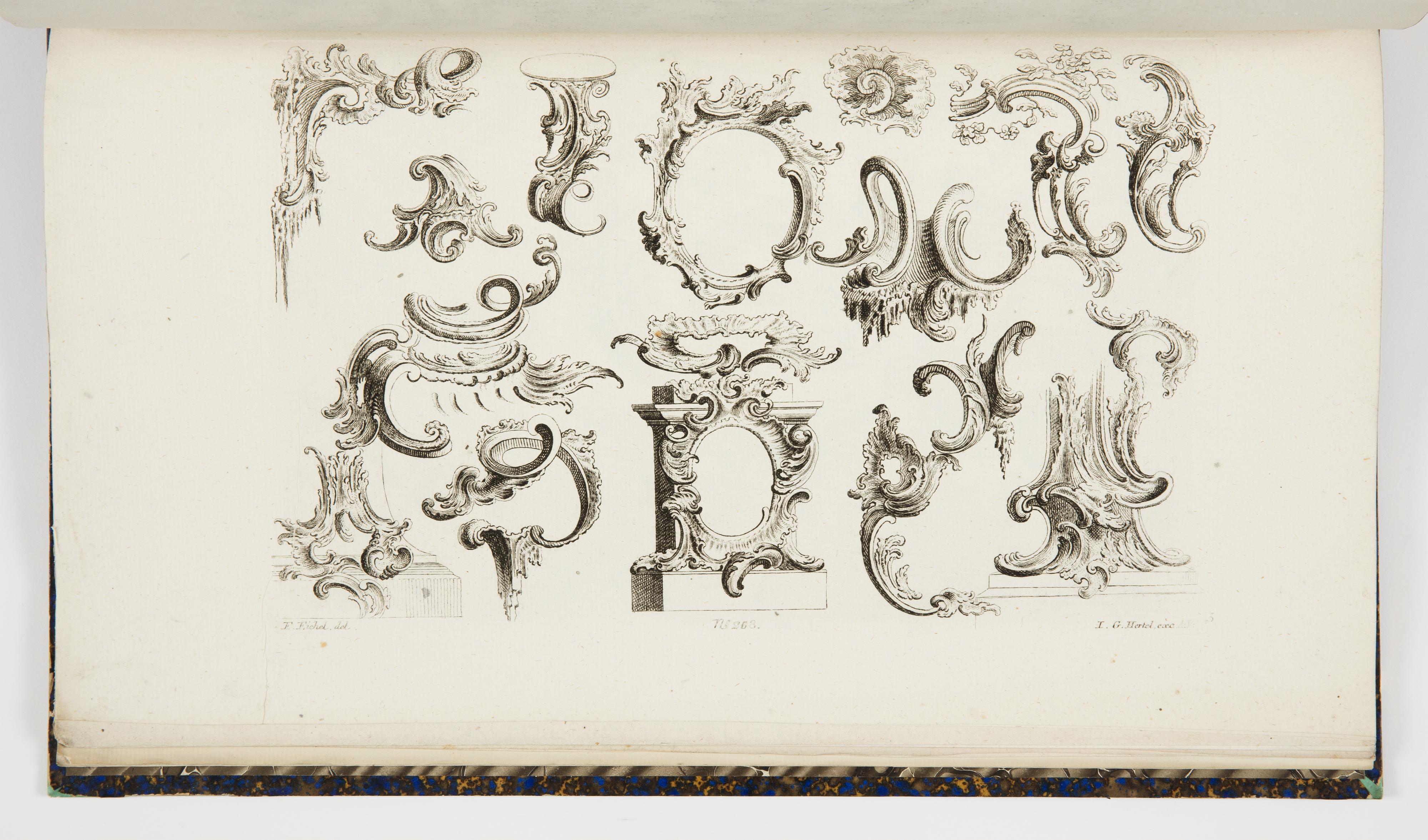 Rocaille Scroll Designs