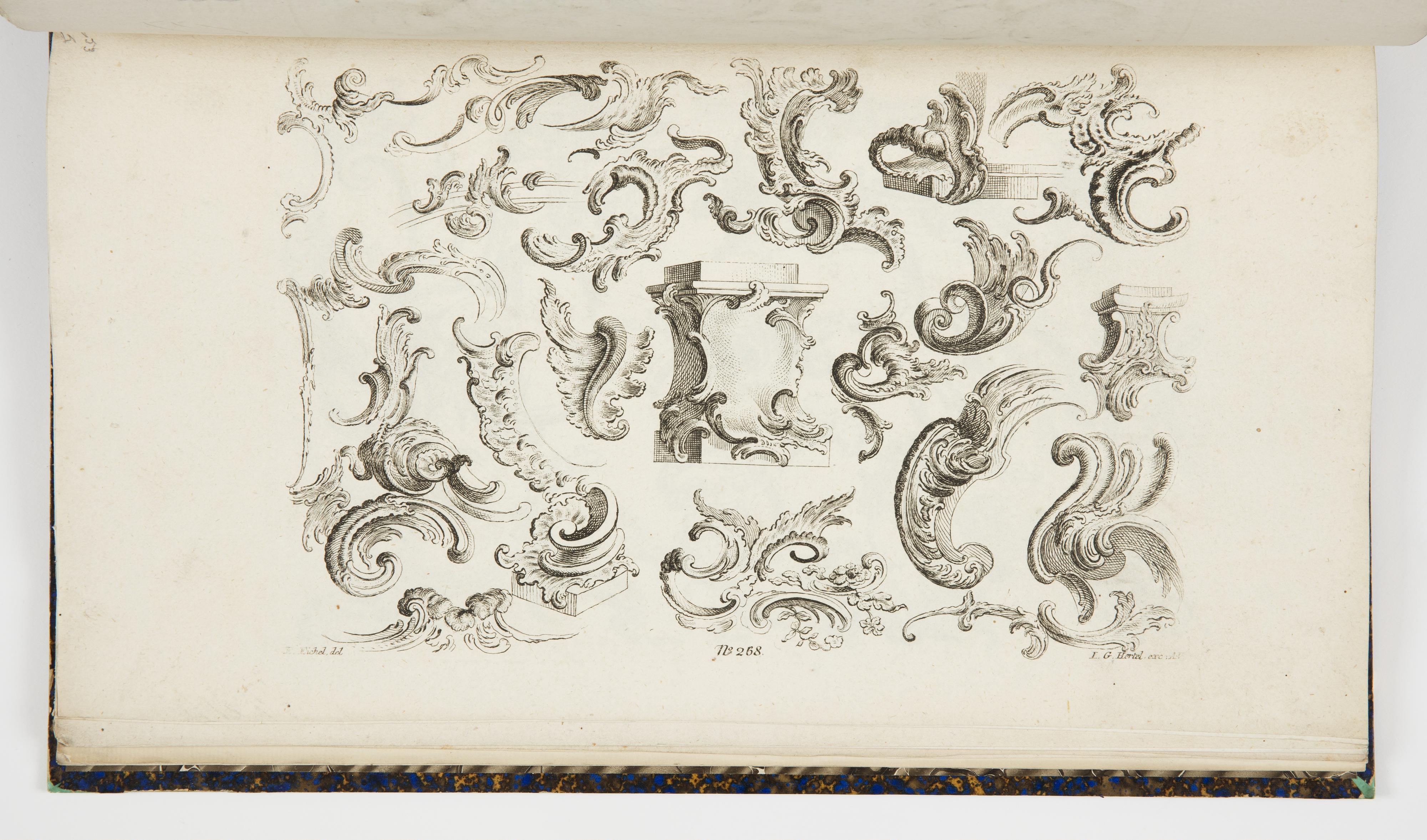 Rocaille Scroll Designs