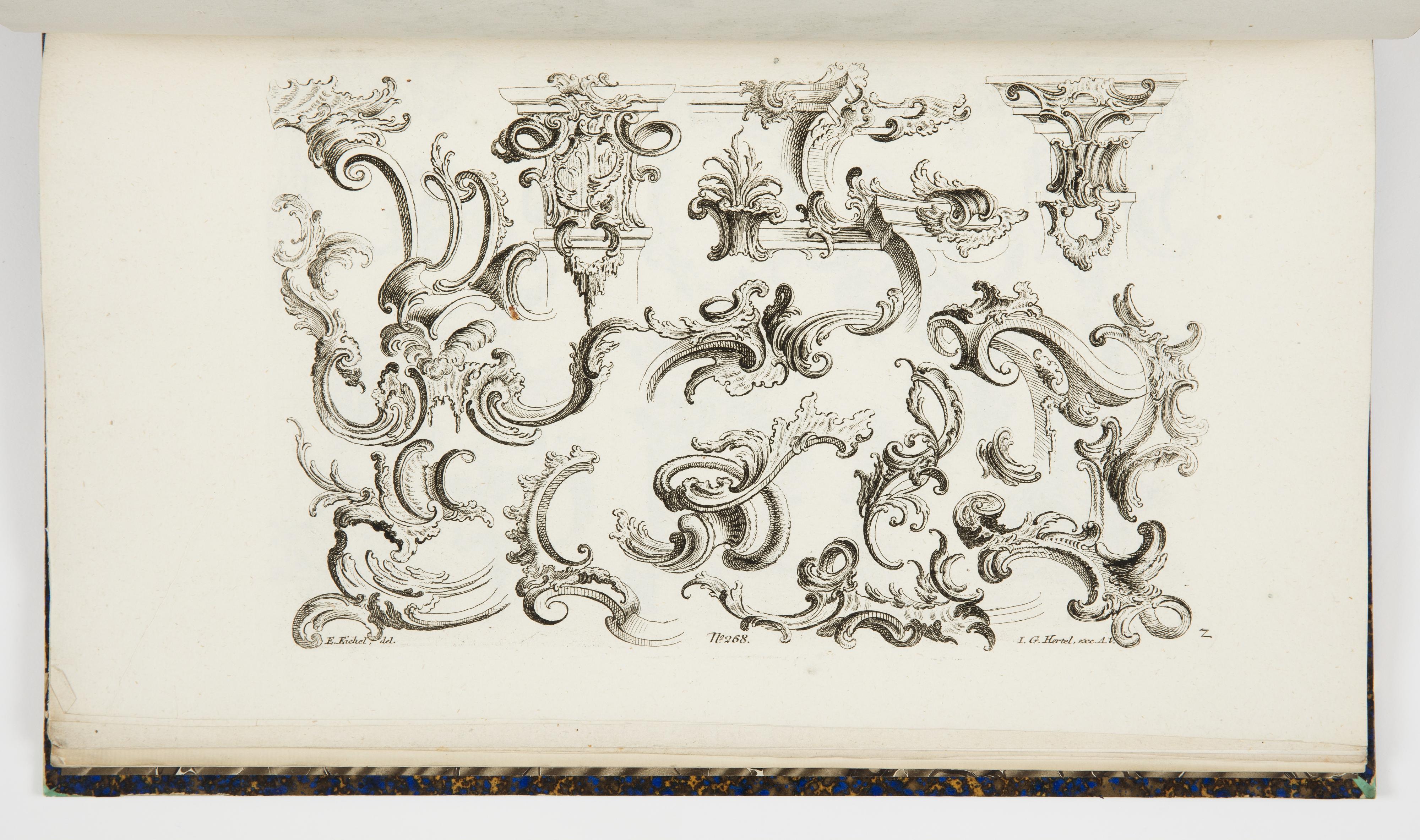 Rocaille Scroll Designs