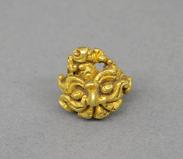 Rod Finial Clip with Makara Motif