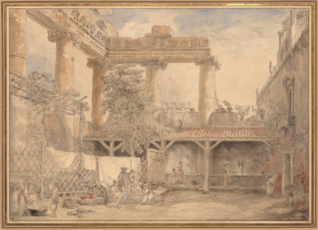Roman Ruins, Villa Pamfili