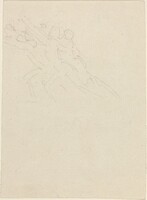 Running Figures with Arms Raised