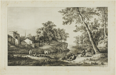 Rustic Landscape in Ambronay