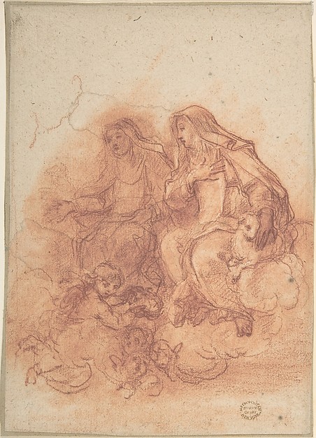 Saint Agnes and a Female Saint