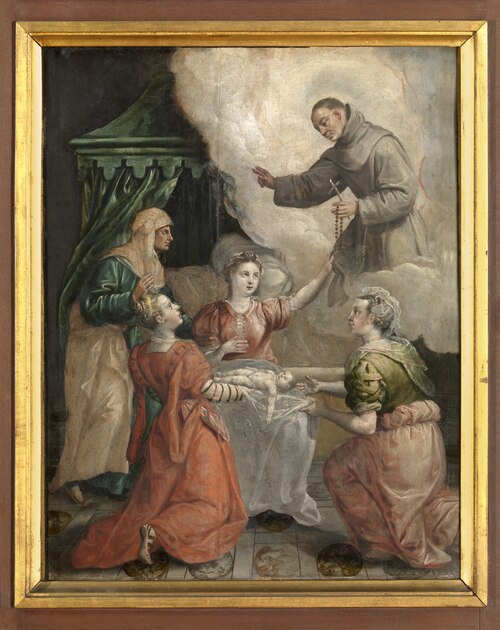 Saint Didacus Helps with a Difficult Birth