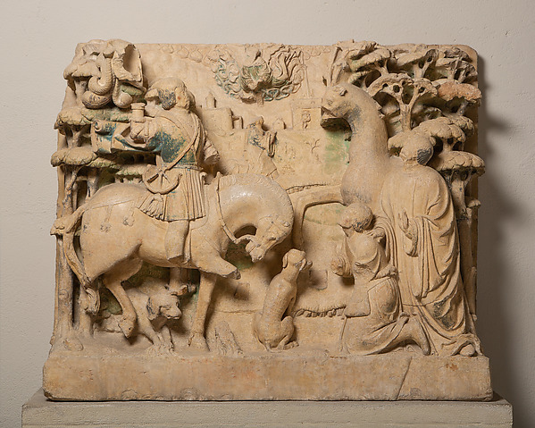 Saint Hubert and the Stag