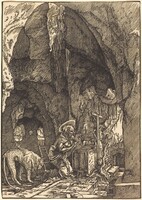 Saint Jerome in a Cave