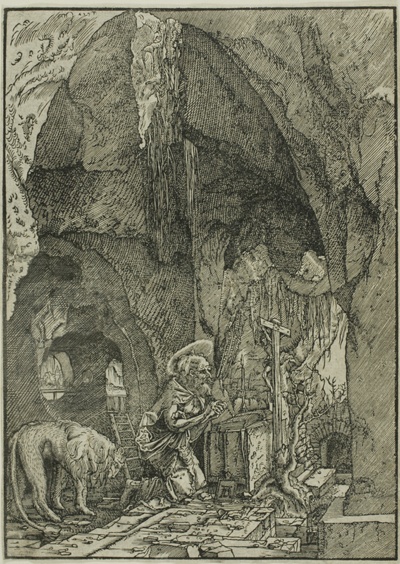 Saint Jerome in Penitence, in a Cave