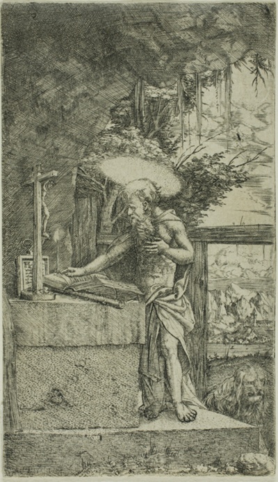 Saint Jerome Reading