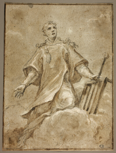Saint Lawrence in Glory