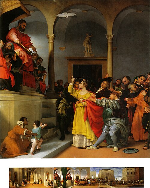 Saint Lucy Before the Judge
