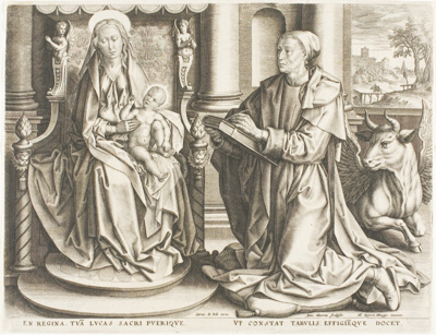 Saint Luke Painting the Virgin