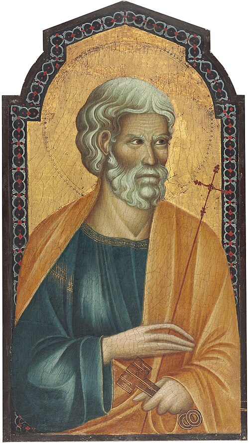 Saint Peter [left panel]