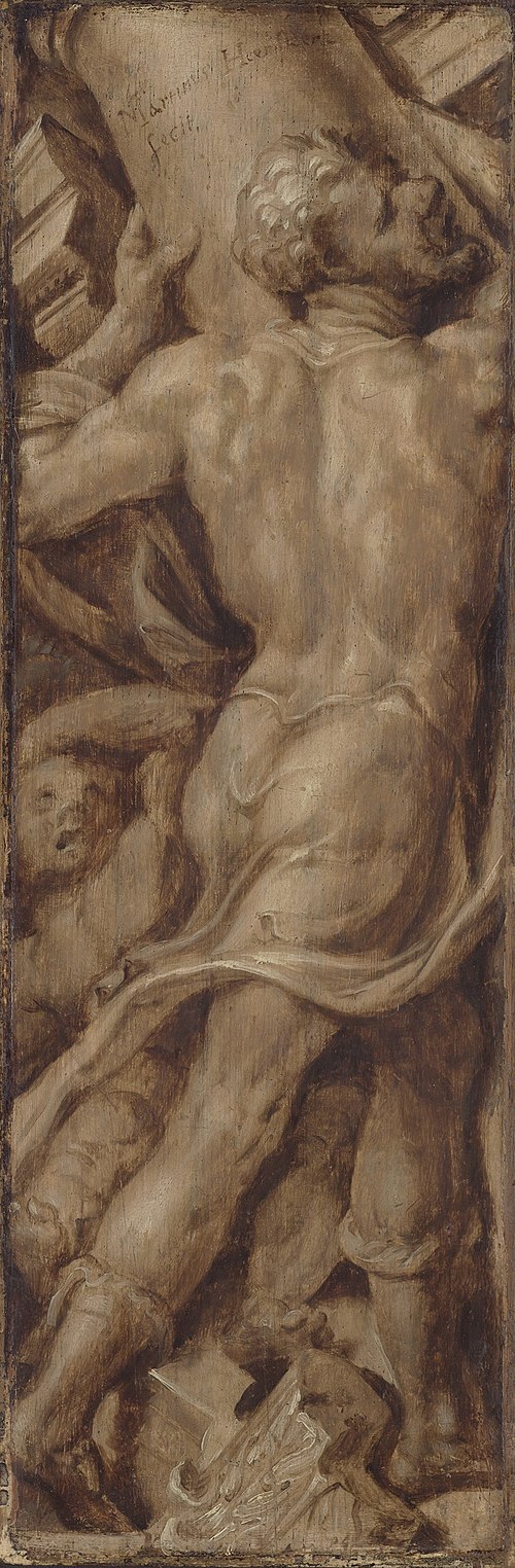 Samson destroying the Temple