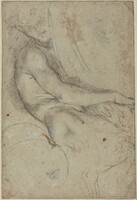 Satyr Holding a Roundel
