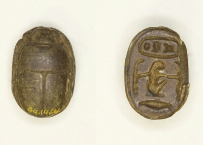Scarab: Menkheperra (Thutmose III)