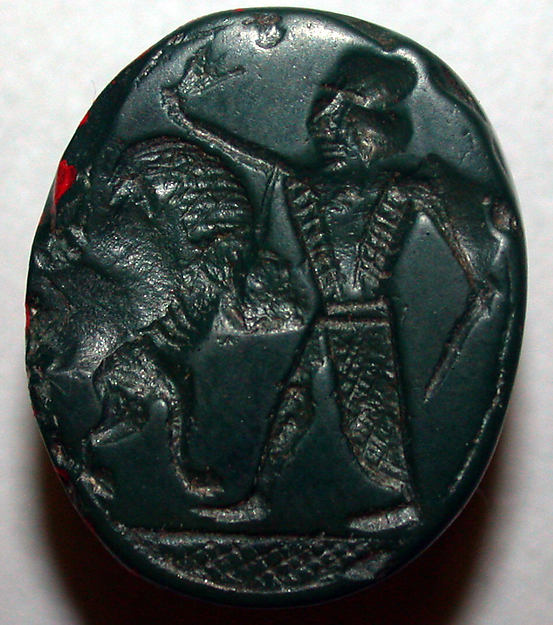 Scaraboid seal