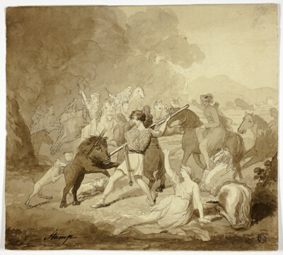 Scene from Cymbeline