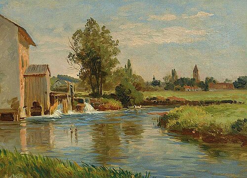 Scene in Wartenberg