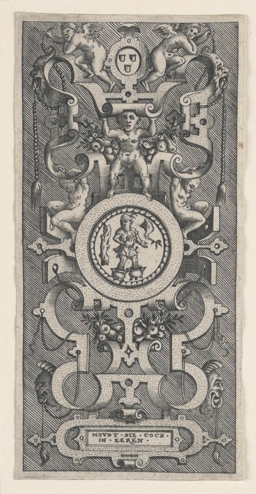 Scrollwork Escutcheon