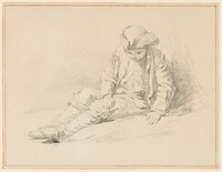 Seated Boy with Head Down