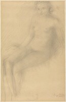 Seated Female Nude