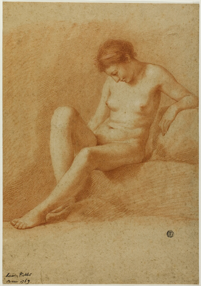 Seated Female Nude
