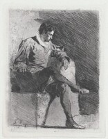Seated Man in Sixteenth-Century Costume
