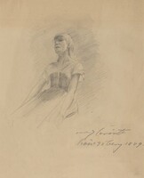 Seated Young Woman [recto]