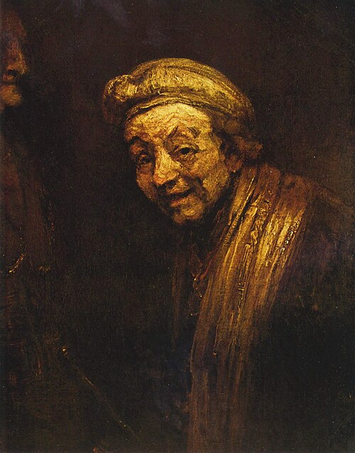 Self-portrait as Zeuxis Laughing