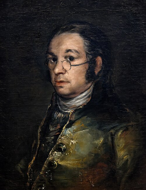 Self portrait with spectacles