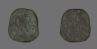 Sestertius (Coin) Portraying Emperor Gordianus