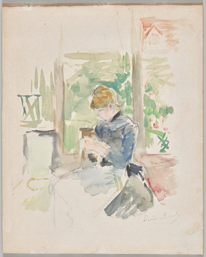 Sewing near the Window