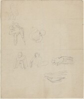Sheet of Figures Studies