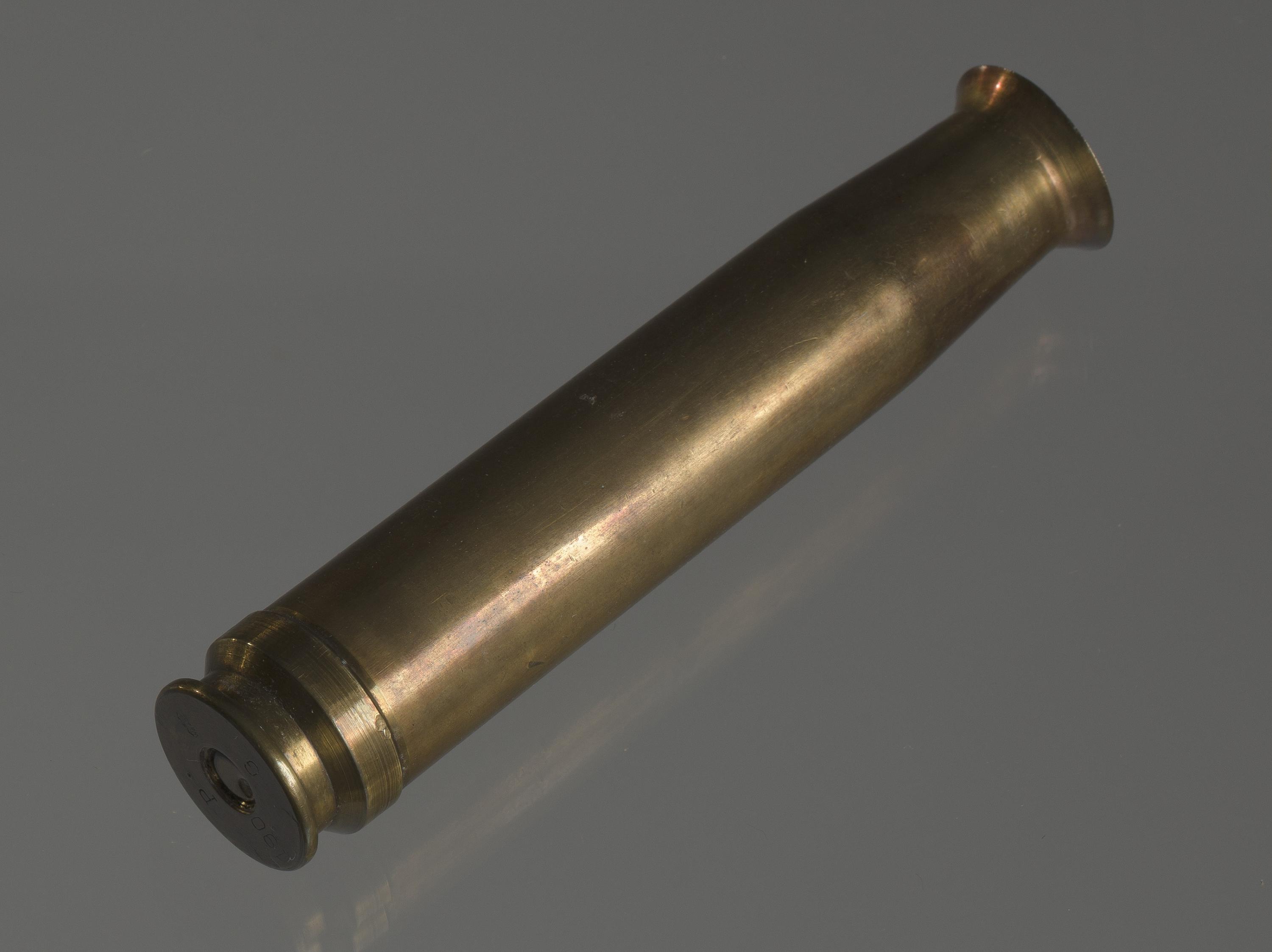 Shell casing from Normandy Beaches, D-Day 1944