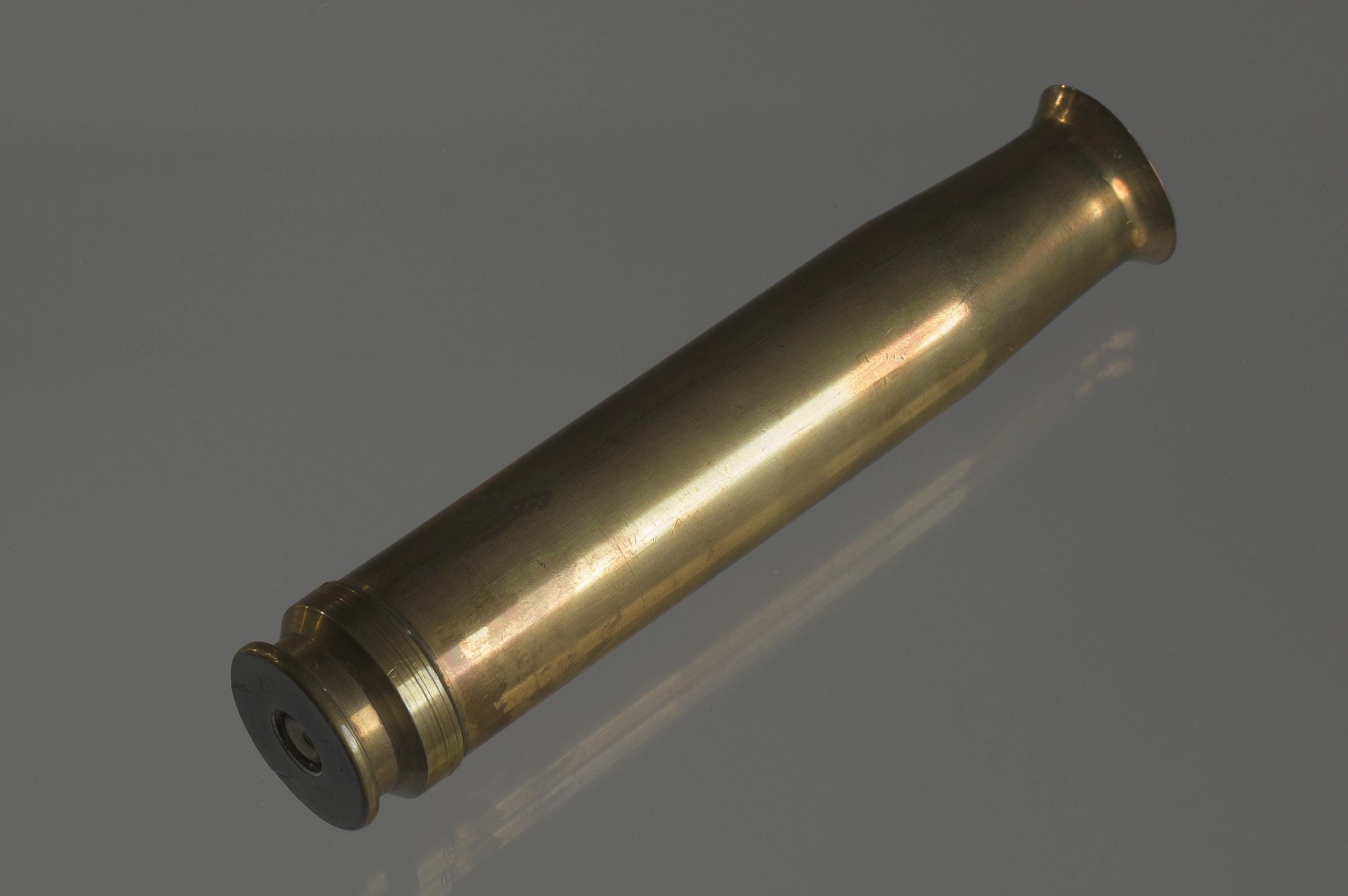 Shell casing from Normandy Beaches, D-Day 1944