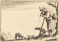 Shepherd Playing Flute