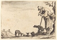 Shepherd Playing Flute